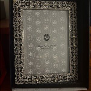 Intricate Silver Photo Frame by [Brand]